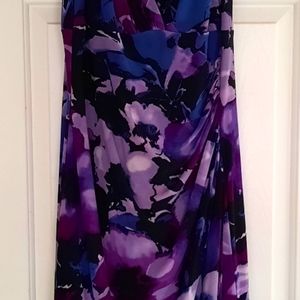 Beautiful Ralph Lauren purple floral dress